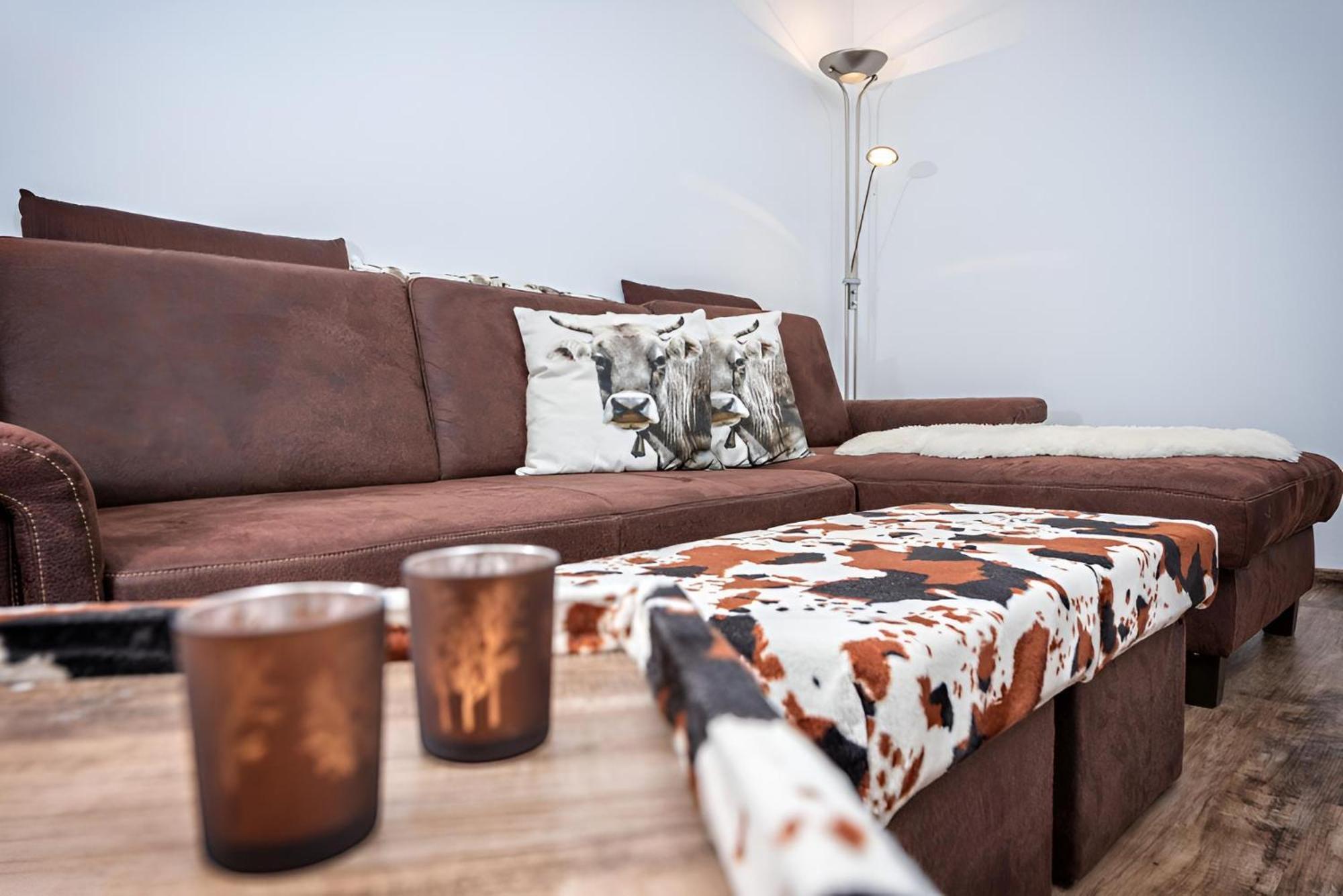 Kuh'Les Hideaway Steibis 3-Zimmer Ferienwohnung 55 M² Оберштауфен Экстерьер фото